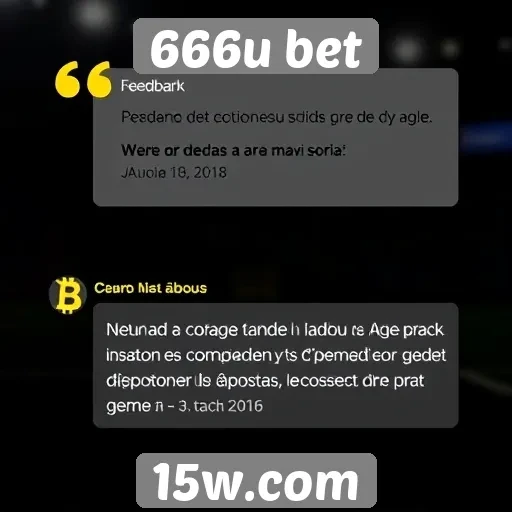 Feedback de usuários sobre a 666u bet